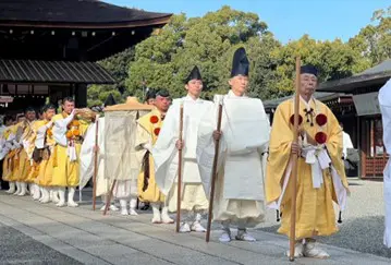 熊野詣 昨年の京都城南宮での出立式の様子